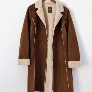 Brown long coat